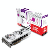 Kartë grafike Sapphire AMD Radeon RX 7700 XT PURE, 12GB, e bardhë