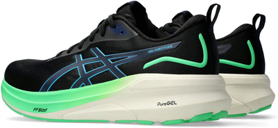Atlete vrapimi Asics Fortitude, për meshkuj, black digital aqua