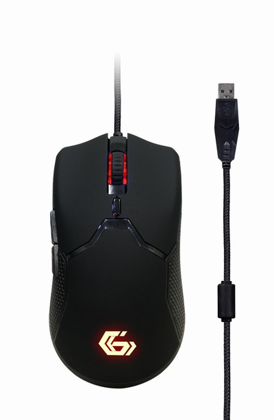 Gejминг сет Gembird Phantom GGS-UMGL4-01, тастатура, глушец и слушалки, RGB, црна боја