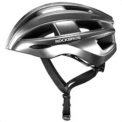 Helmetë biçiklete Rockbros ZK-013TI, me frymim të fortë, gri