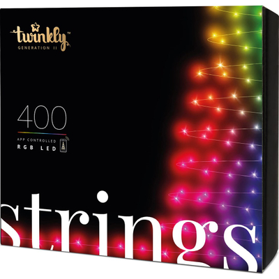 Drita dekorative Twinkly TWS400STP-BEU, 400 LED, kontroll me aplikacion, e verdhë e ngrohtë
