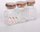 Set kavanozësh qelqi Altom President Line, 3 copë, 150ml, kapak druri natyral