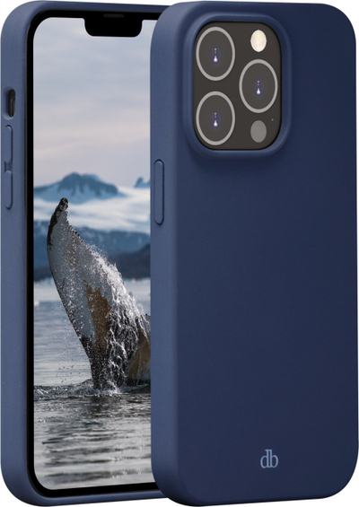 Mbrojtëse telefoni dbramante1928 Monaco, iPhone 14 Pro, magnetike, blu e errët