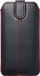 Këllëf telefoni Forcell Ultra Slim M4 prej lëkure eko, për Samsung Galaxy S2 i9000 S8600, i zi