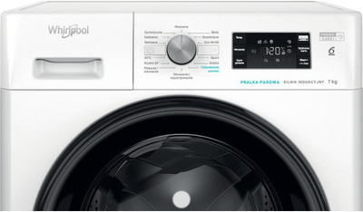 Lavatrice Whirlpool FFB 7269 BV PL, 7kg, 1200rpm, e bardhë