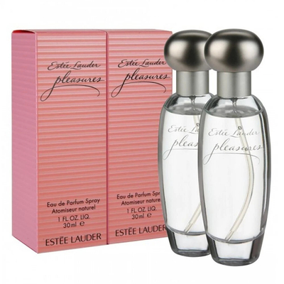 Set Eau de Parfum Estée Lauder Pleasures, 30ml+ 30ml