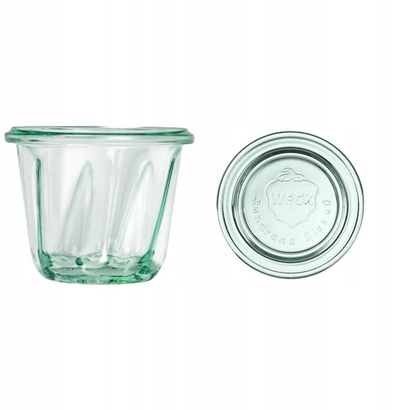 Set kavanozash Weck Bakery, 80ml, 12 copë, qelq transparent