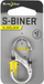 Karabiner Nite Ize S-Biner SlideLock #2, çelik inox, SlideLock, argjendtë