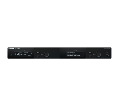 Receiver digjital wireless Shure SLXD4DE G59, 2 kanale, UHF, i zi