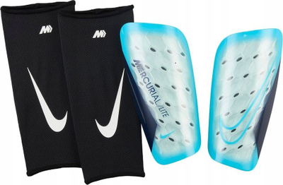 Mbrojtëse këmbësh Nike Mercurial Lite DN3611 420, ergonomike, i zi blu