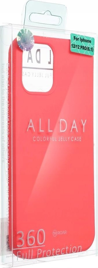 Kapak silikoni Roar Jelly për iPhone 15, TPU mat