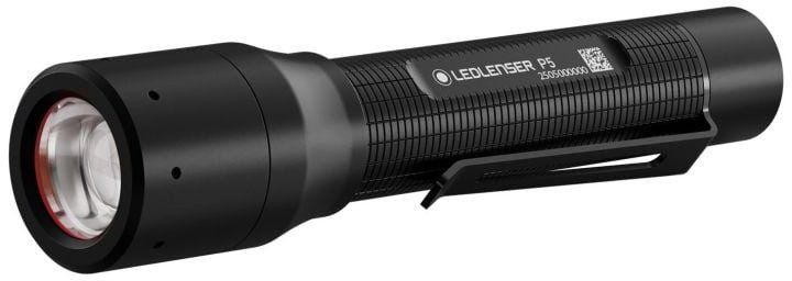 Elektrik dore Ledlenser P5, 200 lm, 8 orë, i zi