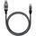 Мрежен кабел Techly USB-A во RJ45, Gigabit Ethernet, 1 m, црно-сребрена боја