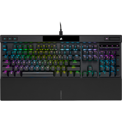 Tastierë lojërash Corsair K70 RGB PRO, mekanike Cherry MX Brown, me kabllo, e zezë