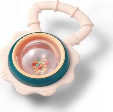 Lodër për daljen e dhëmbëve Babyono Gingiva Ring, 3m+, me shumë ngjyra