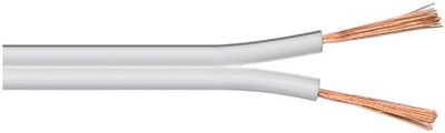 Kabllo boksi Goobay Speaker Cable, 2 x 2.5 mm², 50 m, e bardhë