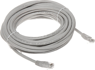 Kabllo rrjeti RBLINE Patchcord RJ45 Cat6, 10m, gri