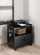 Кабинет за канцеларија ULTRADESK CRATE, 60x60x38 cm, со тркала, црн