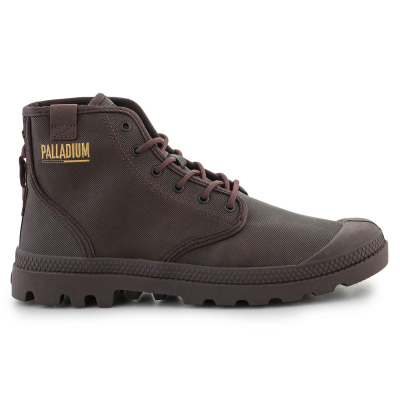 Чевли Palladium PAMPA HI COATED U 74375 249 M, водоотпорни, Dark Cocoa