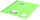 Bllok shënimesh Oxford College Pad A4+, 80 fletë, 90g/m², i gjelbër