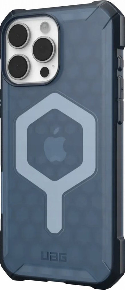 Kllafë UAG Essential Armor me MagSafe për iPhone 16 Pro Max, e fortë, blu Cloud