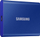 Disk i jashtëm SSD Samsung T7 (MU-PC1T0H / WW), 1TB, i kaltër