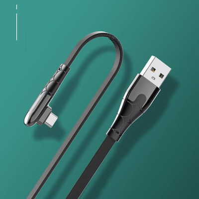 Kabllo karikimi USB A në microUSB LDNIO LS582M, 2m, karikim i shpejtë, e zezë