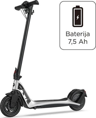 Електричен тротинет Beaster Scooter BS08, батерија 7.5Ah, до 25km/h, црн
