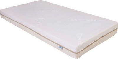 Ортопедски душек за деца BabyMatex ECO LATEX, 140x70x10cm, природен латекс, бел