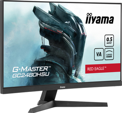 Монитор iiyama G-Master Red Eagle GC2480HSU-B1, 24\", Full HD, 180Hz, црн