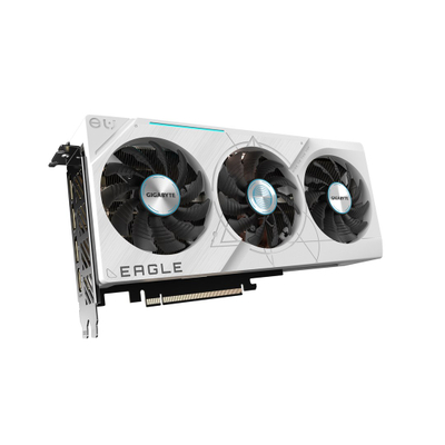 Kartë grafike GIGABYTE GeForce RTX 4070 Ti SUPER EAGLE OC ICE 16G, 16GB GDDR6X, PCI-E 4.0, e bardhë