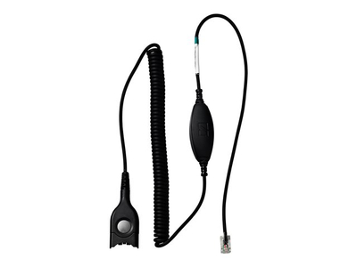 Kabllo kufjesh Epos Sennheiser CLS 01, spiral, me portë RJ9, e zezë