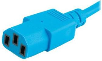 Kabllo rryme Roline Device Connection, C14 në C13, 1.8m, blu