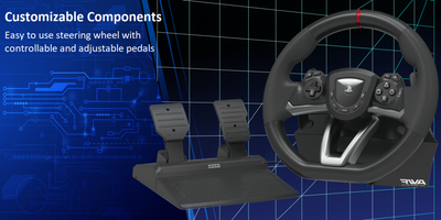 Hori Racing Wheel Apex за PS5, PS4, PC - Црн