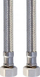 Zorrë uji fleksibël TUCAI, 35 cm, 1/2" x 1/2" Ff, ngjyrë argjendtë