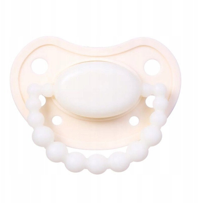 Cuclë Luu Kids Positioning American Cream Glow, silikon, që ndriçon në errësirë, 0–3 muaj