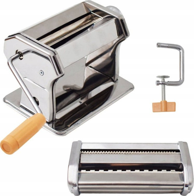 Makina për brumë dhe pasta Kinghoff KH-3114B, 4 në 1, çelik inox, argjendtë