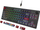 Tastierë mekanike Montech MKey TKL RGB Darkness, Gateron Red, gaming, e zezë