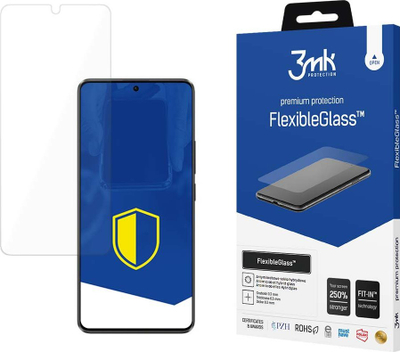 Xham mbrojtës 3MK Flexible Glass për Poco X6 Pro 5G, ekran i plotë, transparnet
