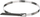 Lidhëse kabllosh inox pa markë, 4.6 x 260mm, set 25 copë, argjend