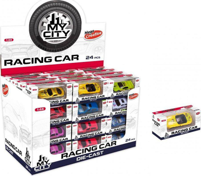 Set me makina Epic MegaGames Creative My City (JP5543 MC), 11 cm, 24 copë