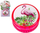 Jojo lodër LeanToys Fast Flamingo, 5.5cm, për shkathtësi, rozë