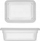 Kuti plastike organizuese Orion, 4.5L, me kapak, transparente