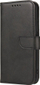 Këllëf telefoni Hurtel Magnet Case Huawei Nova 8, tip libër, me stand, i zi