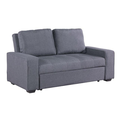 Sofa-Shtrat Kanna 2 ulëse tapiceri 176×102×91 cm (HM3082.10), gri