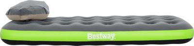 Dyshek ajri Bestway Roll &amp; Relax 67619, 188x99x22 cm, me pompë-jastëk Airelite, blu
