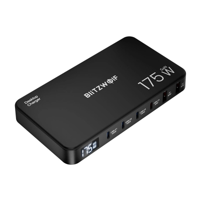 Karikues tavoline BlitzWolf BW-S30, 175W, 4xUSB-C 2xUSB, i zi
