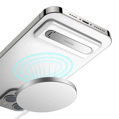 Mbajtëse telefoni Baseus Foldable Bracket, palosëse rrotulluese, e bardhë