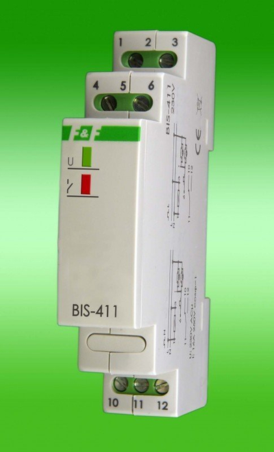 Prizë impulsi F&F Pabianice BIS-411, 240V 16A IP40 (BIS-411)