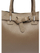 Çantë tote Anna Luchini Beige, lëkurë natyrale, bezhë